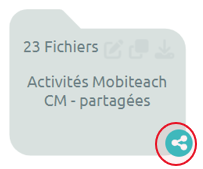 Dossiers partagés
